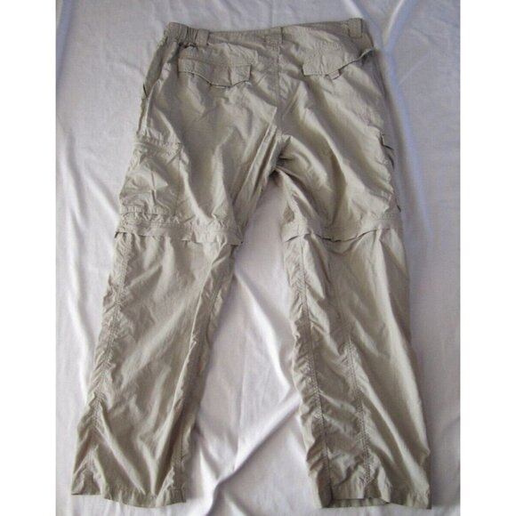 Men's Columbia Nylon Convertible Outdoor Cargo Pants Sz 40W x 30L (MP99) - Picture 4 of 5